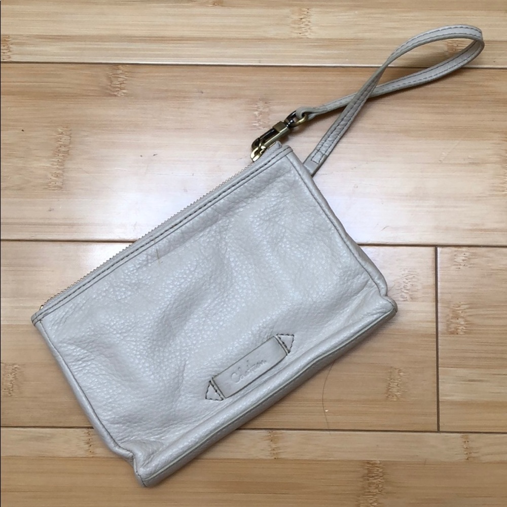 Cole Haan Leather Wristlet